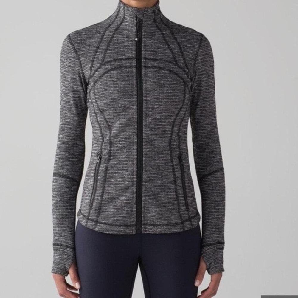 Lululemon Define Space Dye Black and Grey Jacket Size Small/4